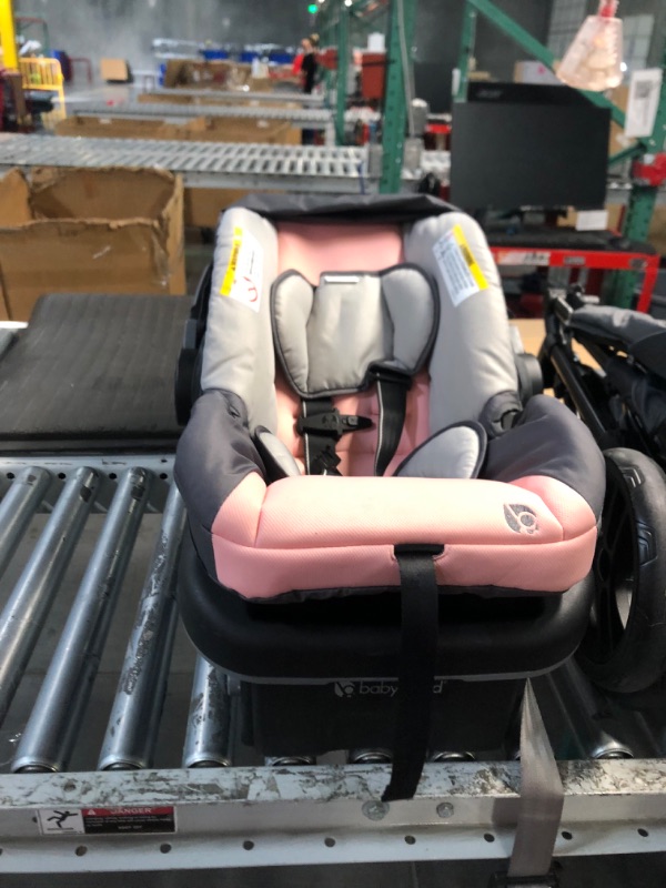 Photo 3 of ***USED - LIKELY MISSING PARTS - UNABLE TO VERIFY FUNCTIONALITY***
Baby Trend Passport Carriage Travel System, Dash Pink