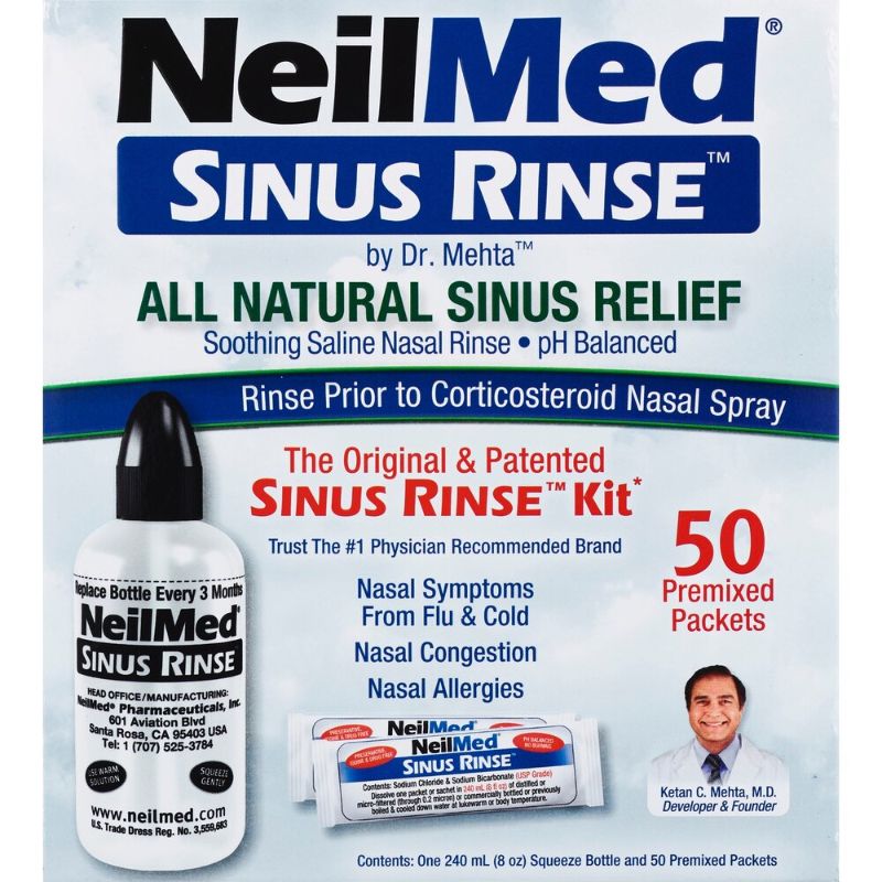 Photo 1 of ***FACTORY SEALED*** Nasal Sinus Rinse Kit C/50 Sobres Premezclados (240 mL)