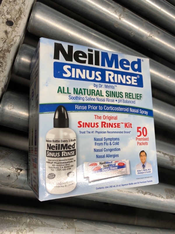 Photo 1 of ***FACTORY SEALED*** Nasal Sinus Rinse Kit C/50 Sobres Premezclados (240 mL)