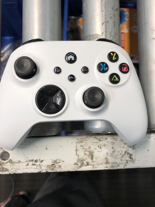 Photo 1 of **USED REFERENCE TO STOCK PHOTO** Upgraded Wireless Controller with 7 Colors RGB Light for Xbox Controller, Xbox One Series X|S,Consoles,Steam PC Windows, Dual Vibration/Turbo/Programmable, with 3.5mm Audio Jack, 2.4GHZ Adapter
