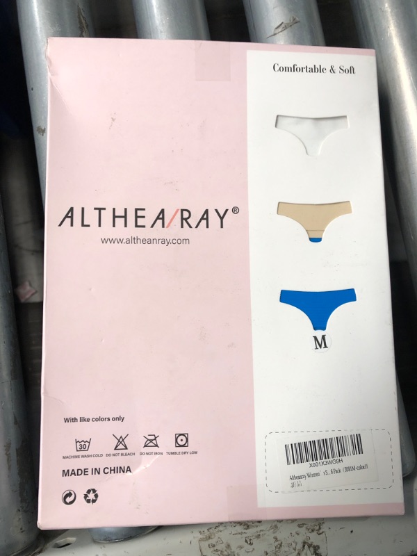 Photo 2 of **READ NOTES**
ALTHEANRAY Women’s Seamless Hipster Underwear No Show Panties Soft Stretch Bikini Underwears Multi-Pack Medium