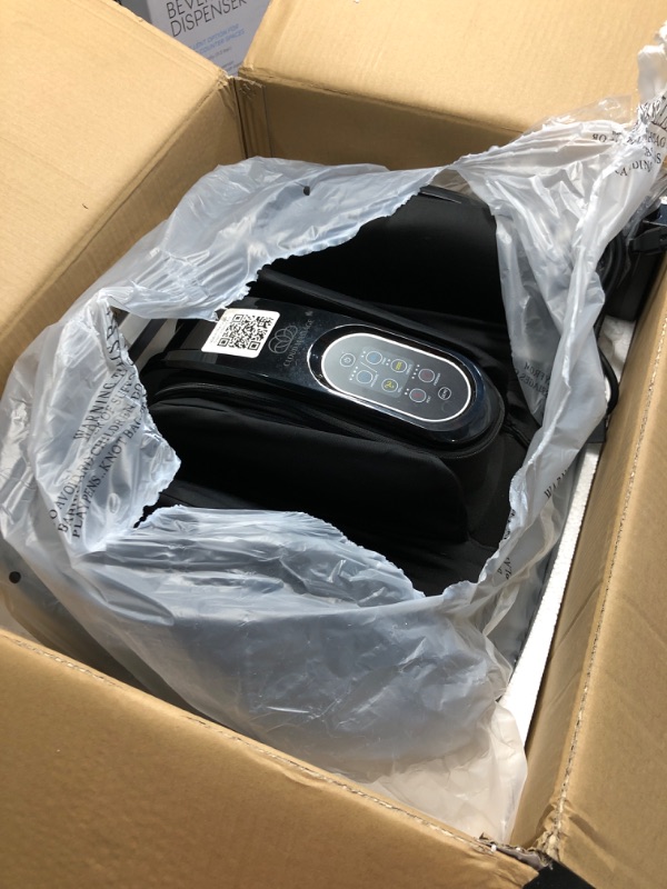 Photo 2 of **OPENED FOR INSPECTION**
Cloud Massage Shiatsu Foot Massager for Circulation and Pain Relief - (Black - with Remote)