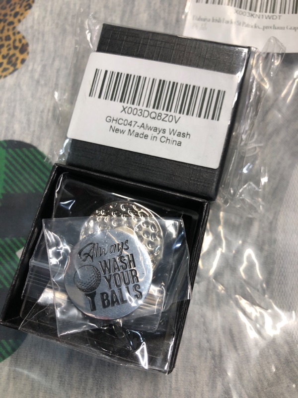 Photo 1 of **NON-REFUNDABLE BUNDLE OF 2**
Always Wash Your Balls Golf Ball Marker with Magnetic Hat Clip, Funny Golf Gift for Men Woman
