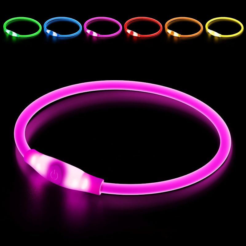 Photo 1 of **NON-REFUNDABLE BUNDLE**
HTii-ë® Light Up Dog Collars - LED Dog Collar Rechargeable Super Bright Glow Collar for Dog