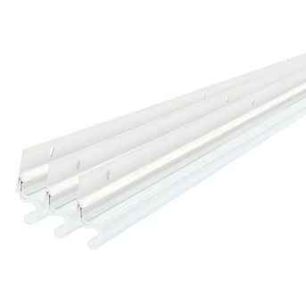 Photo 1 of **MISSING ONE STRIP**
M-D 7-ft x 1-3/4-in x 5/8-in White Aluminum/Vinyl Door Weatherstrip
