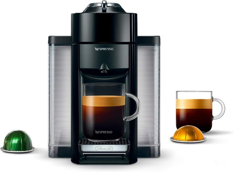 Photo 1 of **OPEN BOX**
Nespresso Vertuo Coffee and Espresso Machine by De'Longhi Machine + Capsule Set Black