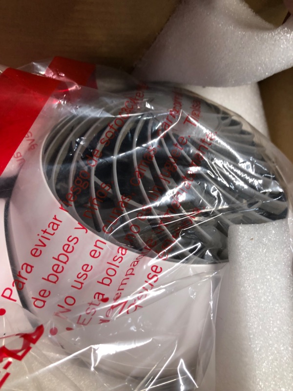 Photo 1 of IRIS USA WOOZOO Oscillating Fan, Vortex Fan, DC Motor Quiet and Eco Friendly, 8-in-1 Fan w/ Remote/ Timer/ Multi Oscillation/ 10 Speed Settings