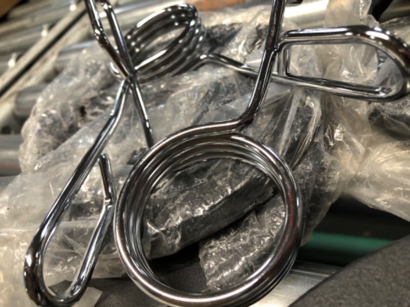 Photo 1 of Signature Fitness Olympic 2-Inch Cast Iron Plate Weight Plate for Strength Training and Weightlifting, Multiple Sizes 35LB Set Two Hole Style