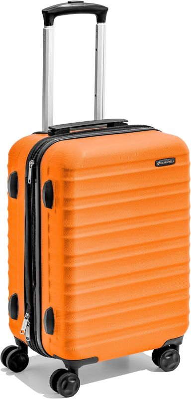 Photo 1 of  21 Inch Hardside Luggage Spinner, Airline Approved Carry On, Lightweight and Expandable Suitcase