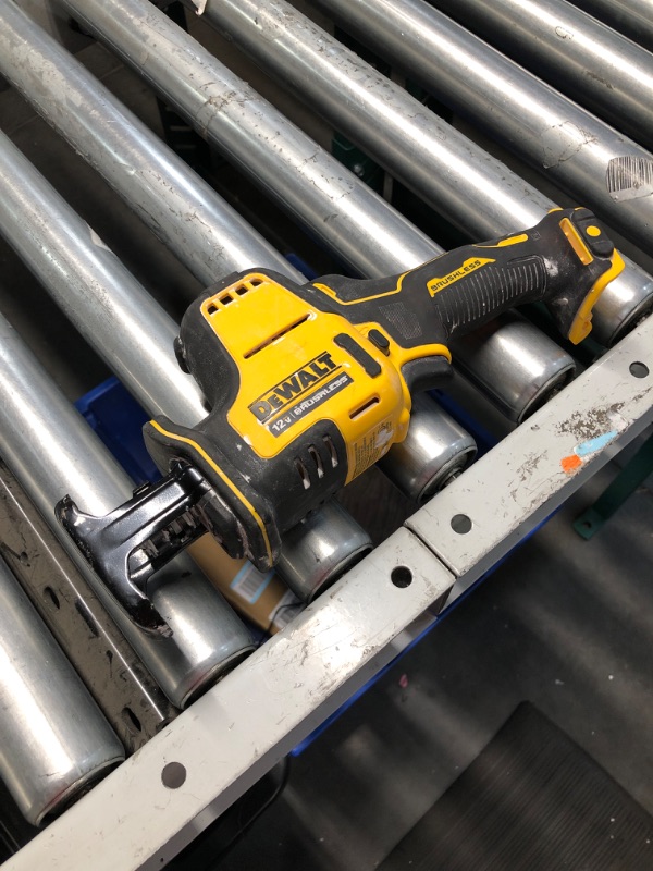 Photo 2 of **UNABLE TO TEST**
DEWALT XTREME 12-volt Max Variable Speed Brushless Cordless Reciprocating Saw (Bare Tool)
