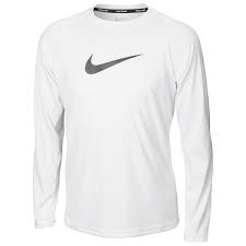 Photo 1 of Nike Long-Sleeve Solid Swim Tee XXL