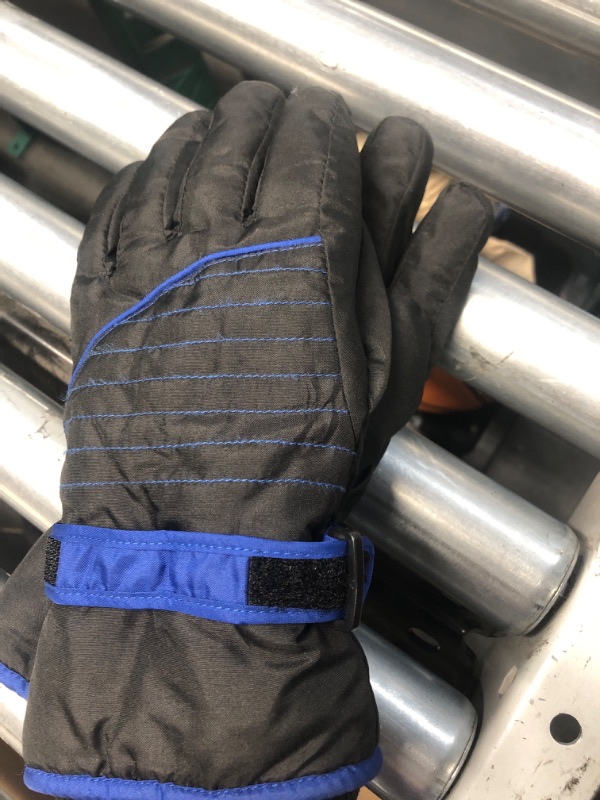 Photo 1 of Black & Blue Winter Gloves