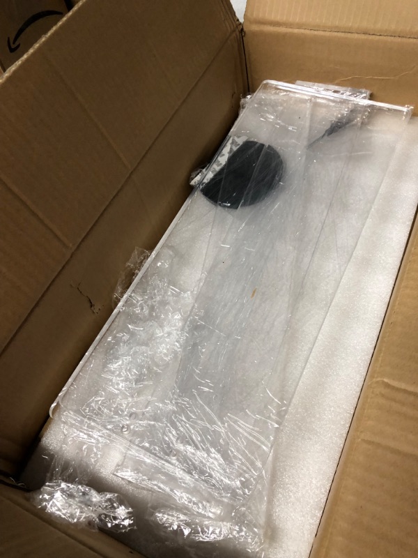 Photo 1 of Narrow Side Table, 2-Tier Acrylic Side Table, Skinny Side Table, Slim Side Tables for Small Spaces, 7" D x 15.7" W x 21.9" H 7"W 2 Tier-basic