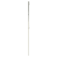 Photo 1 of (factory sealed) Rain or Shine 5.75-ft White Metal House Flag Pole
