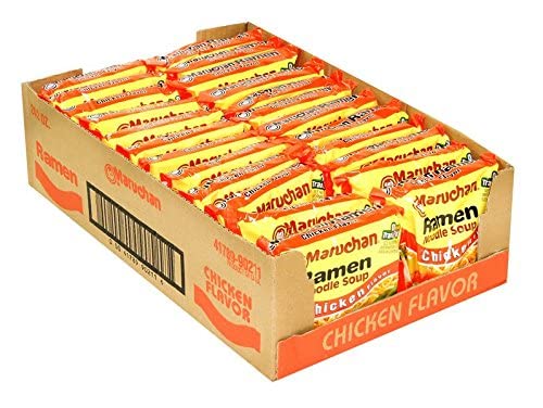 Photo 1 of 
Maruchan Ramen, Chicken Flavor , Count 24 (3 oz) - Spagetti/Noodle/Maccroni / Grab Varieties & Flavors