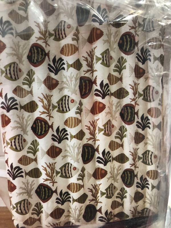 Photo 1 of 
Puloa A Few Freshwater Fish Shower Curtains with 12 Hooks Bathroom Curtain 72" x 72" (1)
