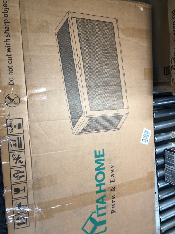 Photo 2 of ***NONREFUNDABLE - NOT FUNCTIONAL - FOR PARTS ONLY - SEE COMMENTS***
YITAHOME 100 Gallon Large Resin Deck Box Outdoor Storage Boxes for Patio Furniture, Outdoor Cushions, Garden Tools and Pool Supplies-Waterproof,Lockable (Black) *Damage to 1 Panel*
