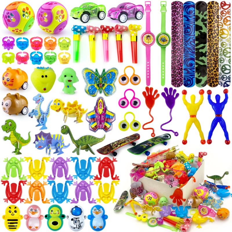 Photo 1 of *PACK OF 2** 62PCS Party Favors Toy Assortment for Classroom Rewards Bulk Toys Birthday Party Toys Goodie Bag Filler Treasure Box Gifts for Boys and Girls