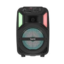 Photo 1 of **READ NOTES MISSING PARTS**
Tzumi Megabass Jobsite Speaker V3 Bluetooth Karaoke LED - Black