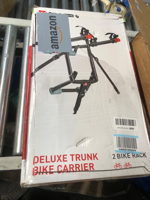 Photo 1 of DELUXE TRUNK MOUNTED BIKE RACK 2-bike Black