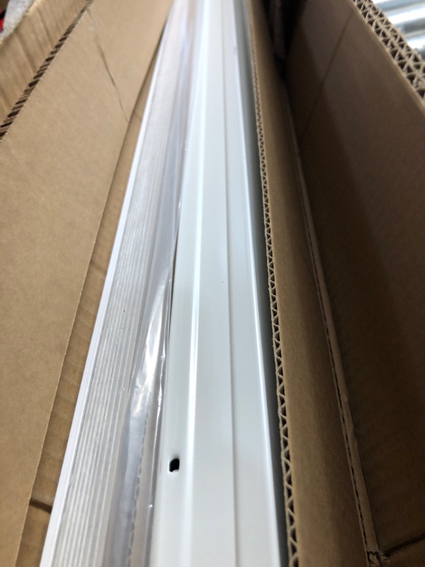 Photo 2 of **NON  REFUNDABLE NO RETURNS SOLD AS IS**PARTS ONLY**
Calyx Interiors White Vinyl Vertical Blind 78 in. W x 84 in. L with 3.5 in. Slats, 04VS2780840