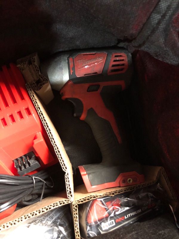 Photo 4 of **NON  REFUNDABLE NO RETURNS SOLD AS IS**PARTS ONLY
Milwaukee M18 Compact Cordless Brushless 1 Tool Impact Driver Kit