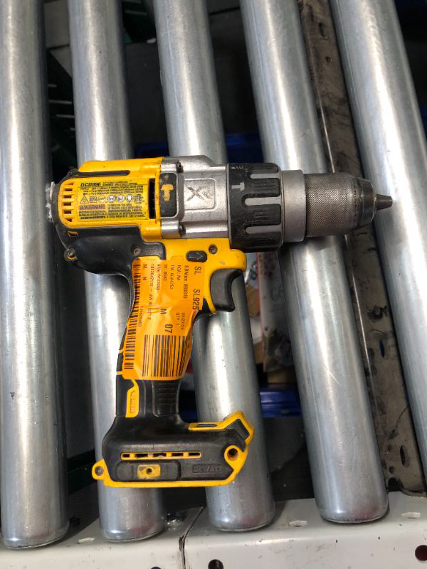 Photo 2 of ***HEAVILY USED AND DIRTY - TOOL ONLY - UNABLE TO TEST - NO PACKAGING***
20V MAX XR Cordless Brushless 3-Speed 1/2 in. Hammer Drill (Tool Only)