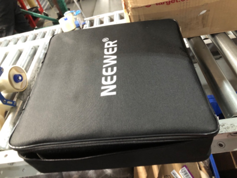 Photo 1 of NEEWER RGB1200 60W RGB LED Video Light with APP & 2.4G Control, 22000 Lux@0.5m/1% Precise Min Dimming/360° RGB/ CRI 97+/TLCI 98+/2500K-8500K/18 Light Scenes for Studio Lighting Photography Videography