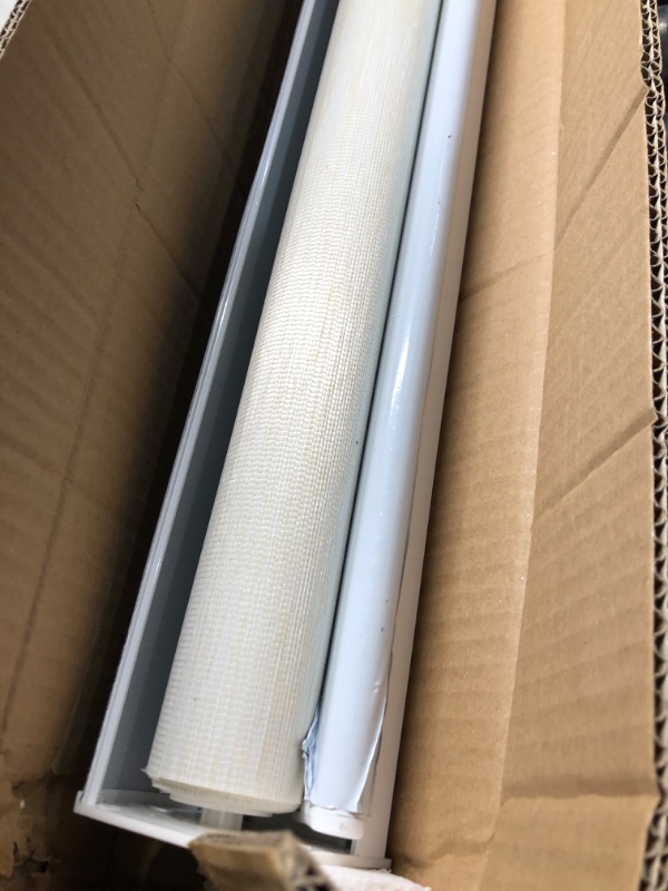 Photo 4 of (used item) ShadesU Corded Zebra Shade Window Blinds(Maxium Height 72inch) (Cream Color) (Width 70inch) W 70inch 07. Cream