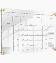 Photo 1 of (stock photo for reference)
glass calendar