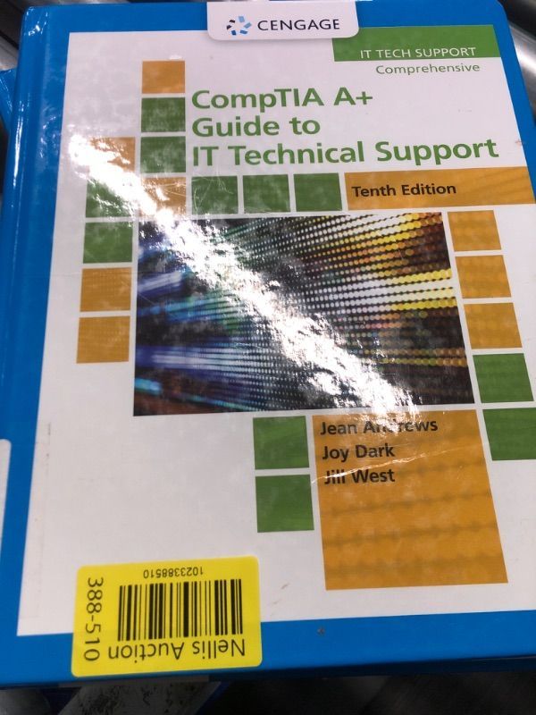 Photo 1 of CompTIA A+ Guide to IT Technical Support (MindTap Course List) 10th Edition