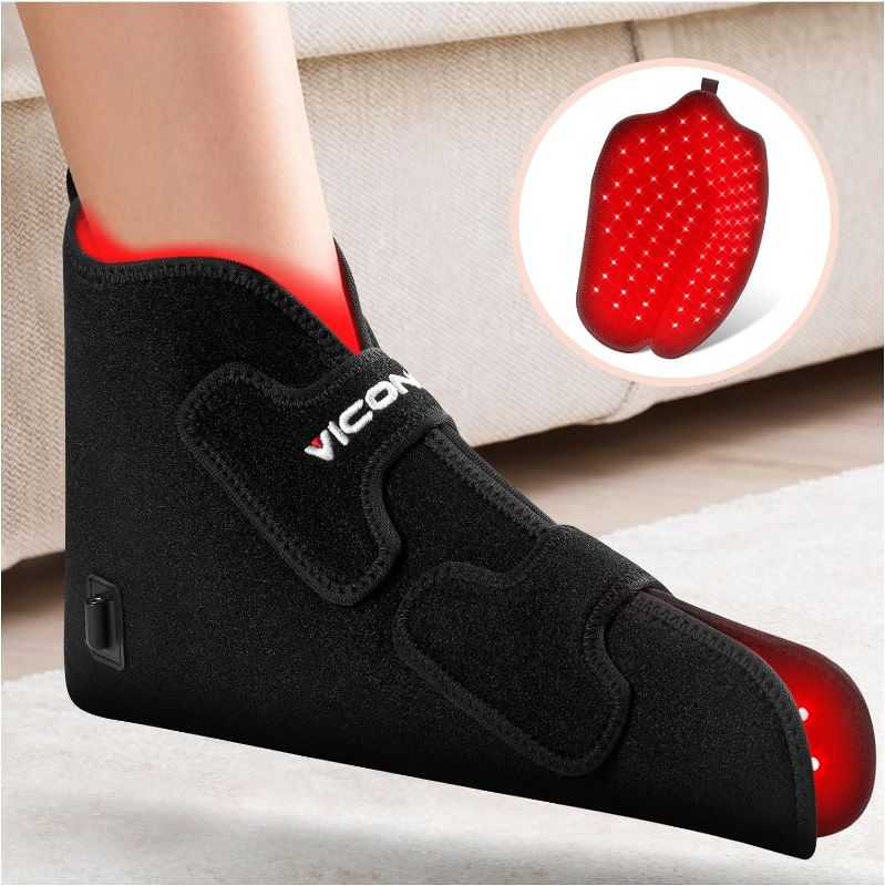 Photo 1 of ***USED - MISSING REMOTE AND POWER CORD - UNABLE TO TEST***
Viconor Red Infrared Light Therapy for Feet, Red Light Therapy Shoe Led Near Infrared Light Boots