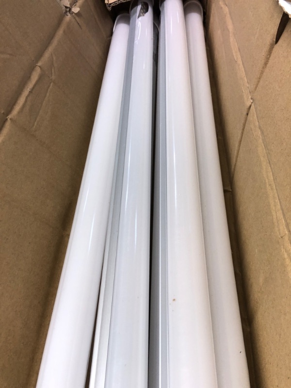 Photo 2 of **MINOR DAMAGE**ELEKICO 8FT Led Bulbs, Double Row Super Bright 72W 5000K T8 8FT Led Shop Light Bulbs, 9000LM FA8 Single Pin 8 Foot Led Light, 8FT Led Bulbs to Replace F96t12 Fluorescent Light Bulb 6 Pack