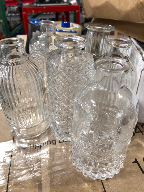 Photo 3 of (READ FULL POST) Glass Vase Bud Vase in Bulk Set of 12
