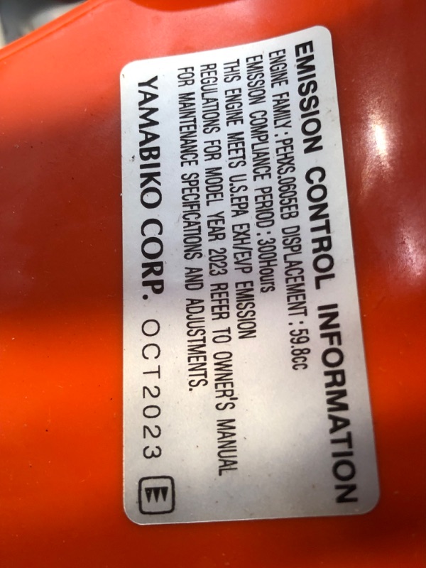 Photo 5 of ***USED - LIKELY MISSING PARTS - UNABLE TO VERIFY FUNCTIONALITY - NO PACKAGING***
Echo CS-590-20AA 20 in. 59.8 cc Gas Chainsaw