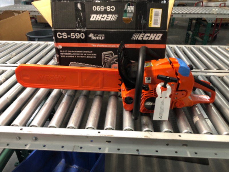 Photo 3 of ***USED - LIKELY MISSING PARTS - UNABLE TO VERIFY FUNCTIONALITY - NO PACKAGING***
Echo CS-590-20AA 20 in. 59.8 cc Gas Chainsaw