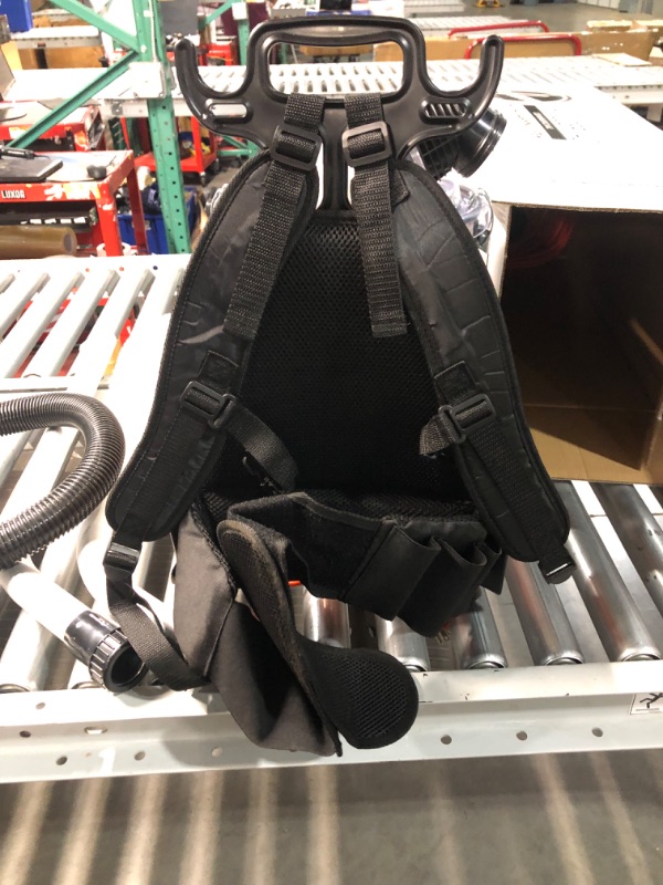 Photo 2 of **USED FOR PARTS ONLY NON-REFUNDABLE**HOOVER Commercial Pro Shoulder Vac, Lightweight, Bagged, Corded, HEPA Filter, Backpack Canister Vacuum with Tool Kit, C2401
