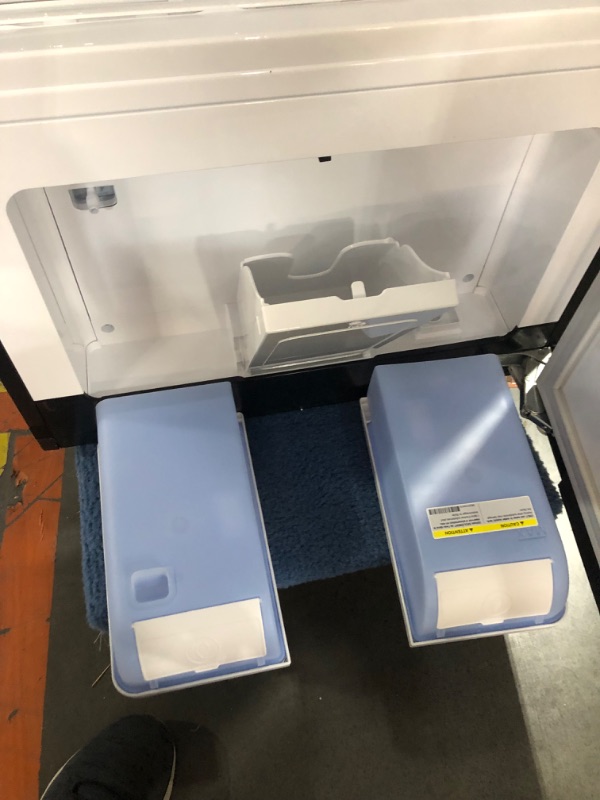 Photo 1 of ***ITEM HAS TWO DENTS ON THE BACK SIDE.  SEE PHOTOS***
***TRUCK/TRAILER PICK UP RECOMMENDED***
LG Styler Steam Closet with TrueSteam Technology and Exclusive Moving Hangers (S5WBC), Cream White
Keep Things Clean, Deodorize & Freshen with Chemical-free Tru