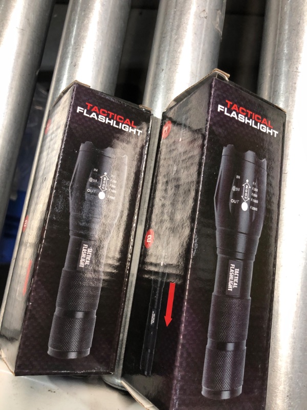 Photo 2 of **2 PACK BUNDLE NON REFUNDABLE**READ NOTES**
Small Tactical Flashlight 5" Extends to 5.5"