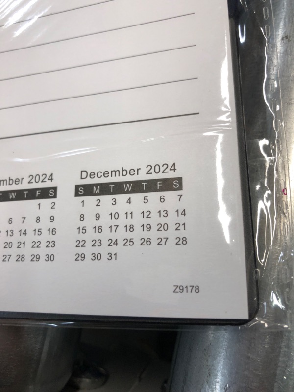 Photo 2 of 2024 Desk Calendar - Large Desk Calendar 2024, Jan 2024 - Dec 2024, 22" x 17", Large Ruled Blocks, 2 Corner Protectors