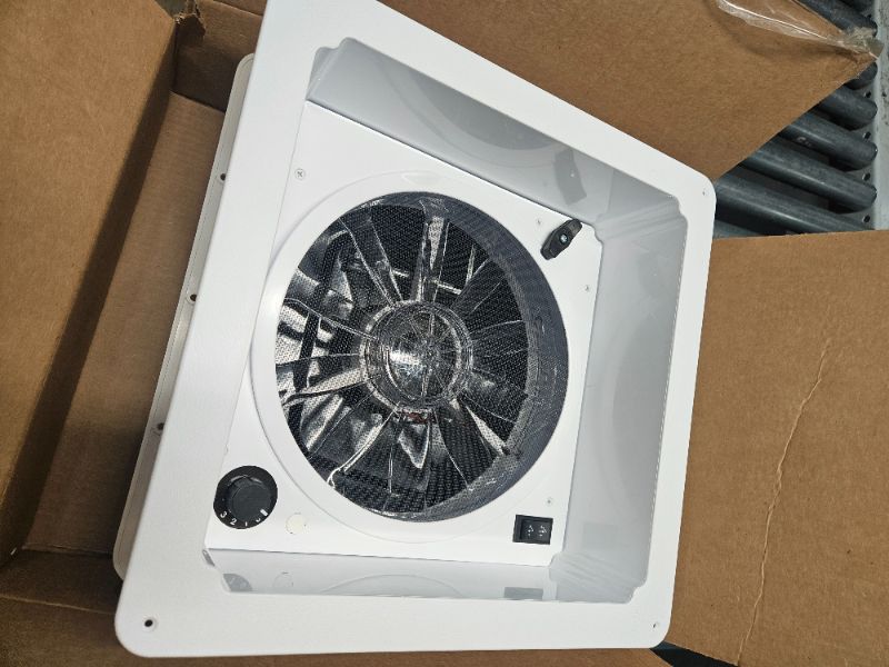 Photo 2 of **MISSING REMOTE**
2012 Air Max RV Roof Vent Fan Reversible Exhaust Fan with Rain Sensor, Ultra Low Noise Level Permanent