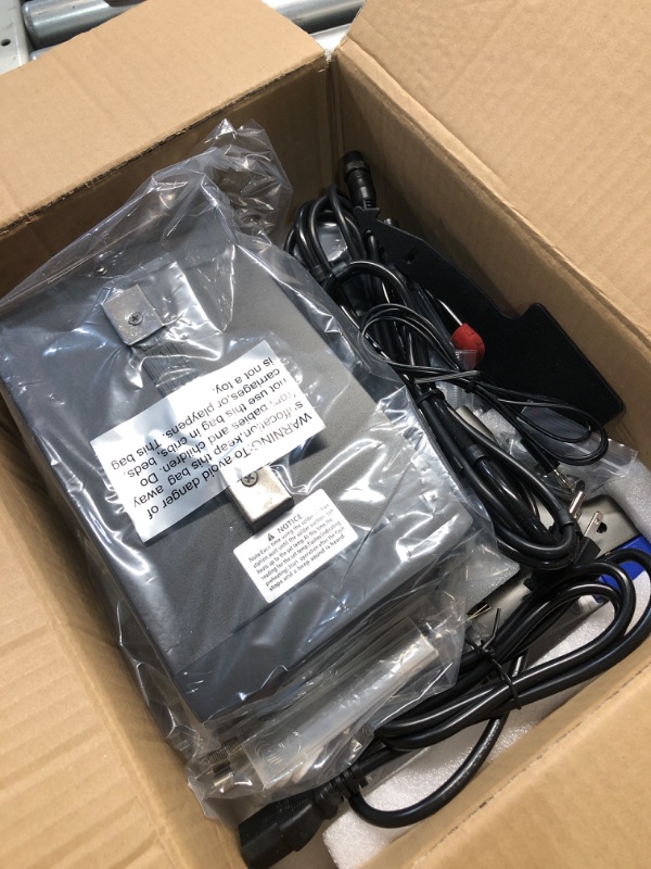 Photo 1 of WEP 948D III 2-IN-1 ESD Safe Desoldering Station & Soldering Station with Fast-Heating Desoldering Gun & Soldering Iron, Sleep Mode, Automatic Shutdown, Temperature Calibration with 31 Pcs Accessories