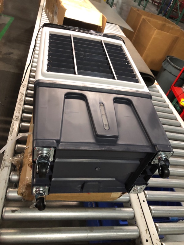 Photo 7 of ***USED - MISSING ICE PACKS - WHEEL BROKEN OFF - SEE PICTURES***
Evaporative Air Cooler, 3500CFM 3-in-1 Swamp Cooler with 7.5Gal Water Tank, Oscillation, 3 Speeds 3 Modes, 4 Ice Packs, 12H Timer, Remote, Portable Air Conditioner for Room, Home & Office