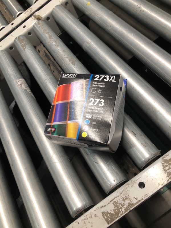 Photo 2 of ***FACTORY SEALED***EPSON 273 Claria Ink High Capacity Black & Standard Color Cartridge Combo Pack (T273XL-BCS) Works with Expression Premium XP-520, XP-600, XP-610, XP-620, XP-800, XP-810, XP-820