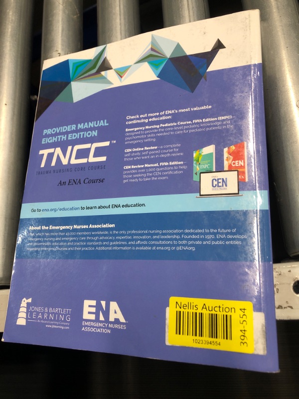 Photo 3 of (READ FULL POST) TNCC Provider Manual 8th Edition