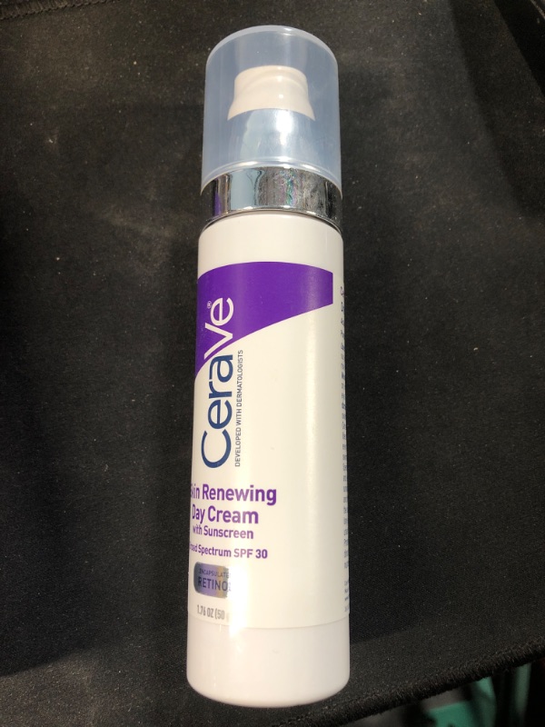 Photo 2 of *****NON REFUNDABLE***CeraVe Anti-Aging Face Cream SPF 30 | Anti-Wrinkle Retinol Cream with Hyaluronic Acid and Ceramides | 1.76 oz