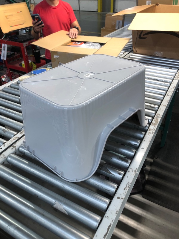 Photo 1 of (READ FULL POST) Extra Large Litter Box with High Sides 25.27" Lx17.83 Wx13.11 H,Anti-Splashing Kitty Litter Box,Tool-Free Assembly,Multi Cat Litter Box,Jumbo Litter Box (Grey)