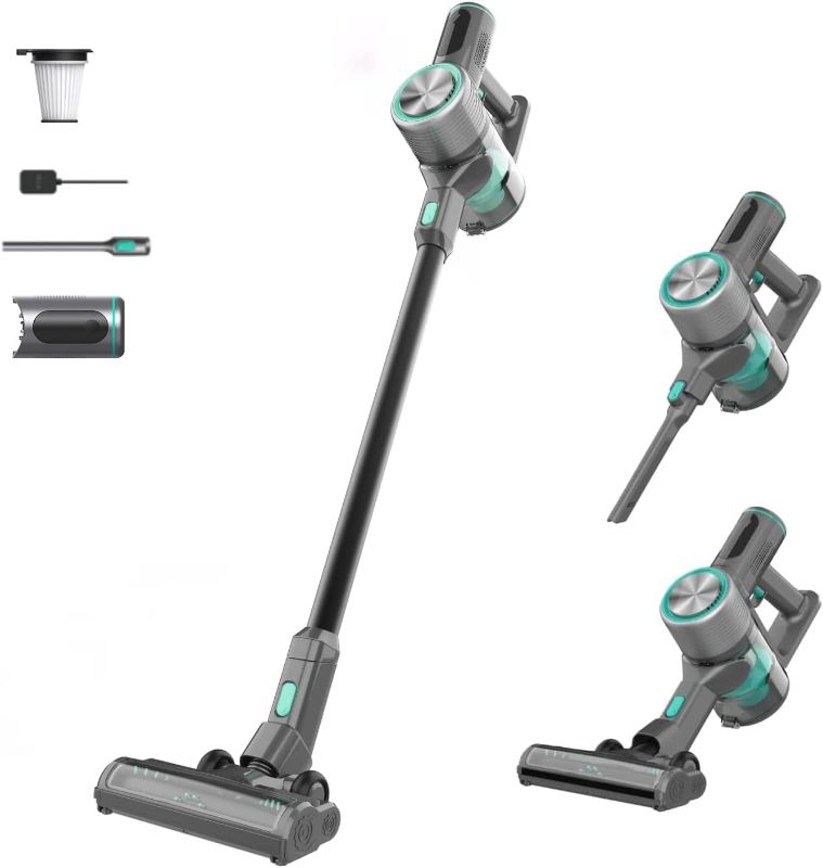 Photo 1 of (NON-REFUNDABLE) Wyze Cordless Vacuum Cleaner with 24Kpa Powerful Suction, Lightweight Stick with HEPA Filter, 450W Powerful Brushless Motor, 50mins Runtime for Home Hard Floor Carpet Pet Hair
