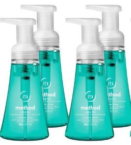 Photo 1 of (4 pack) Method Foaming Hand Soap, Waterfall, 10 Ounce
