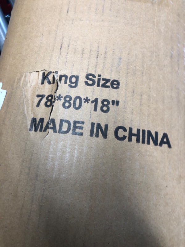 Photo 3 of (factory sealed)(see images) CYMULA Mattress Topper King, Cooling Mattress Pad Cover